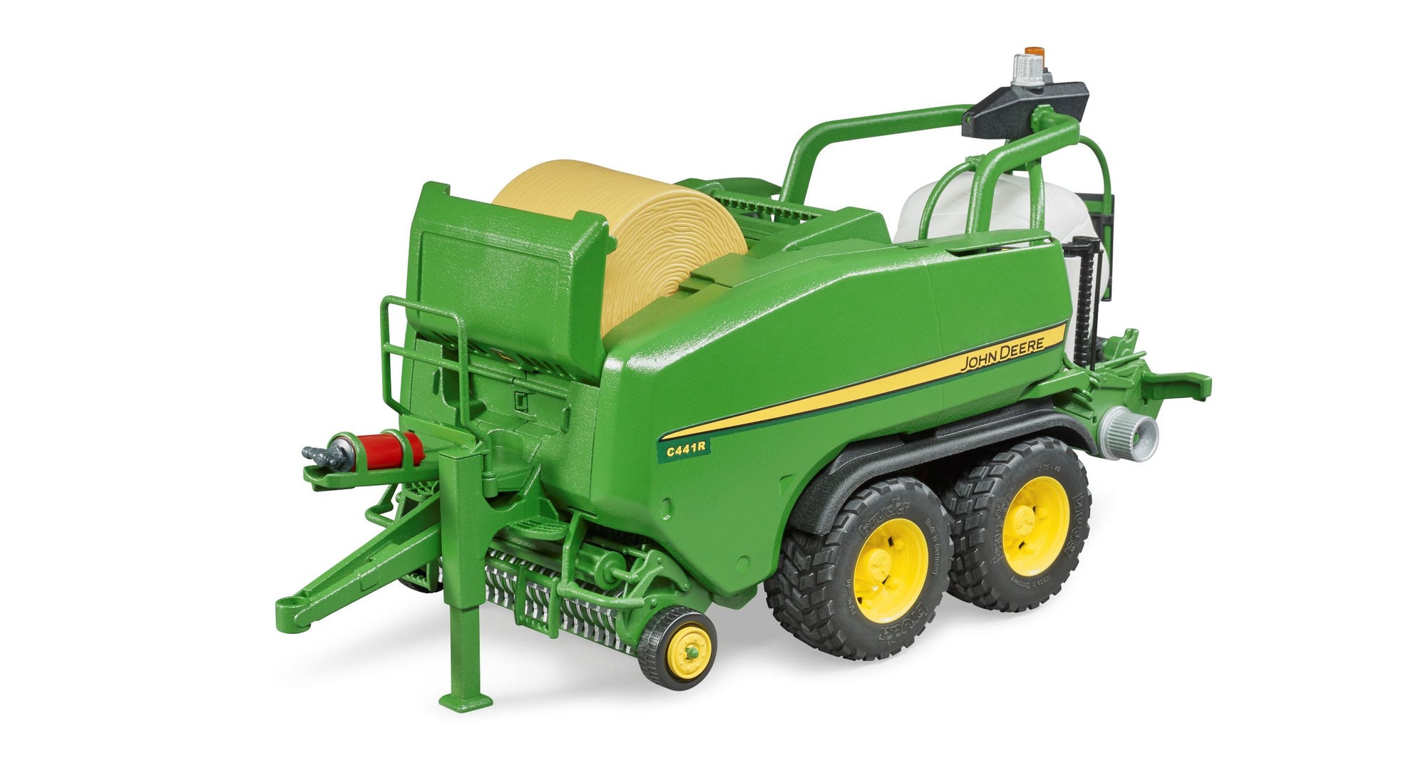 Bruder 09819 John Deere Round Bale Press Wrapping Combination C441R 18.10.10