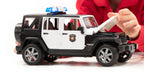 Bruder 02526 Jeep Wrangler Unlimited Rubicon Police Vehicle with Police Office and Equipment 20.12.8