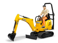 Bruder 62002 JCB Micro Excavator 8010 CTS and Worker 10.7.7