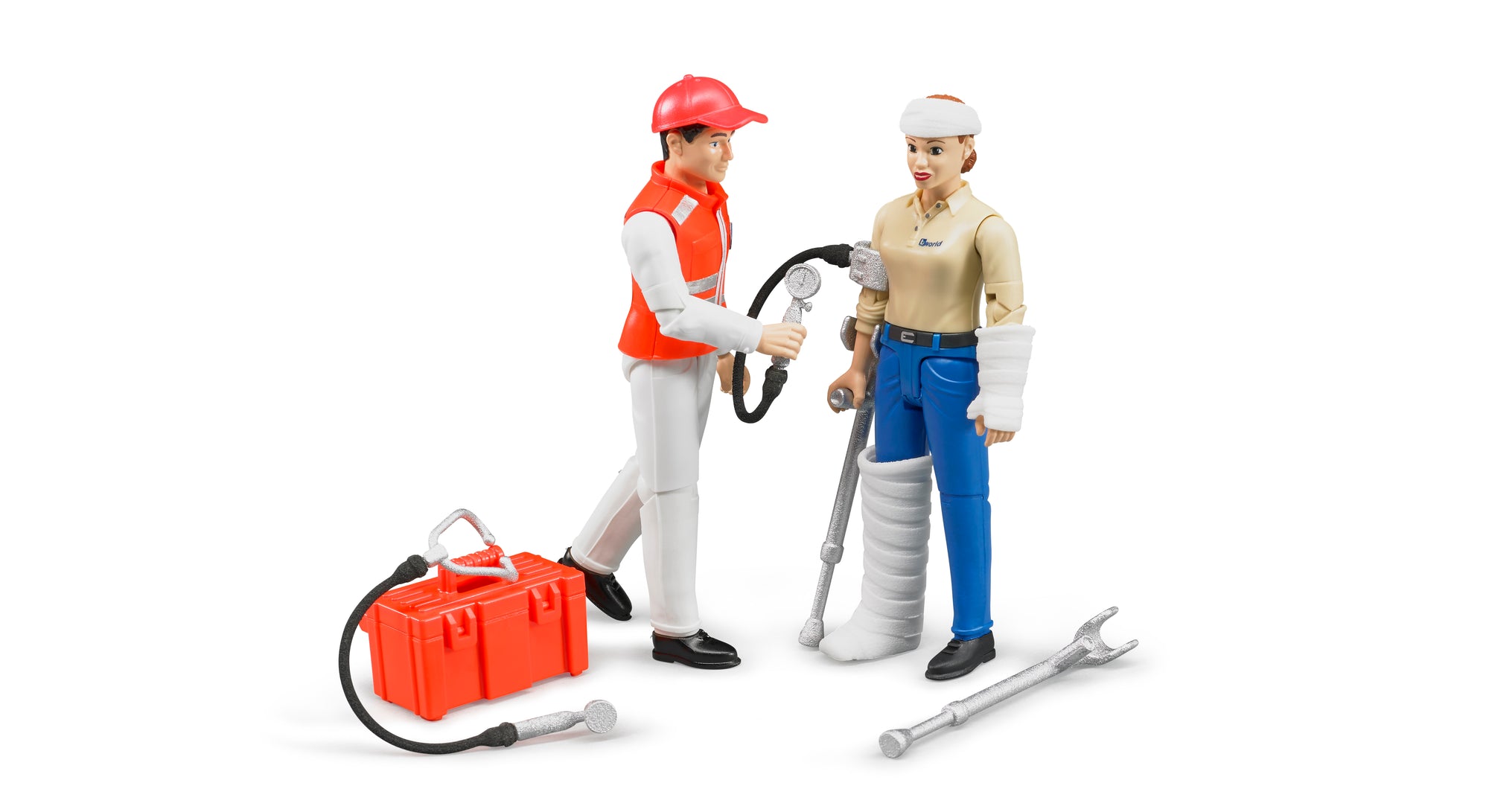 Bruder 62710 Ambulance Figure Set 6.6.8