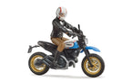 Bruder 63051 Scrambler Ducati Desert Sled with Rider 6.6.8