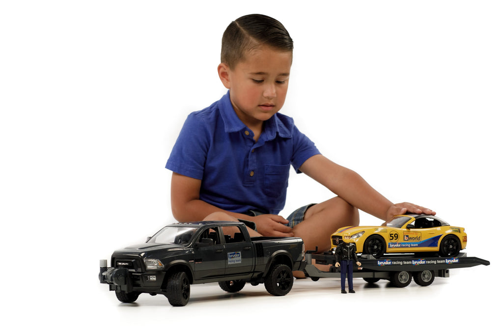 Bruder 02504 Ram 2500 Power Wagon and Roadster Racing Team 20.14.8