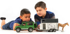 Bruder 02592 Land Rover Defender with Horse Trailer and Horse 26.10.10