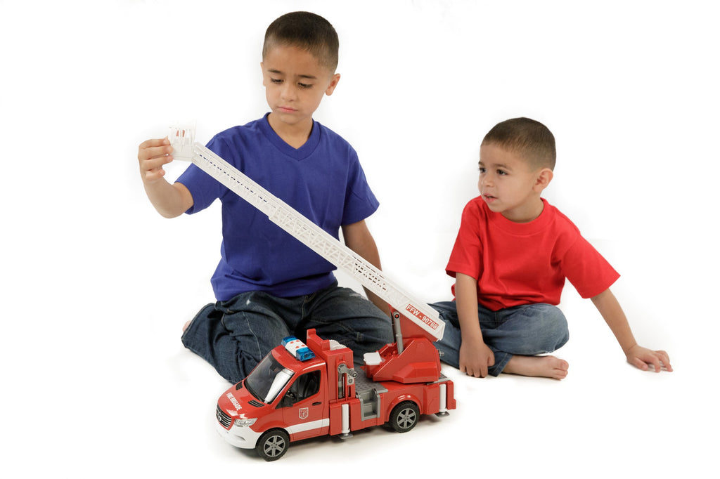 Bruder 02673 Mercedes-Benz Sprinter Fire Engine with Ladder, Pump, and Light & Sound Module 20.12.8