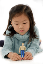 Bruder 60006 Man with Light Skin Tone and Blue Pants 6.6.6