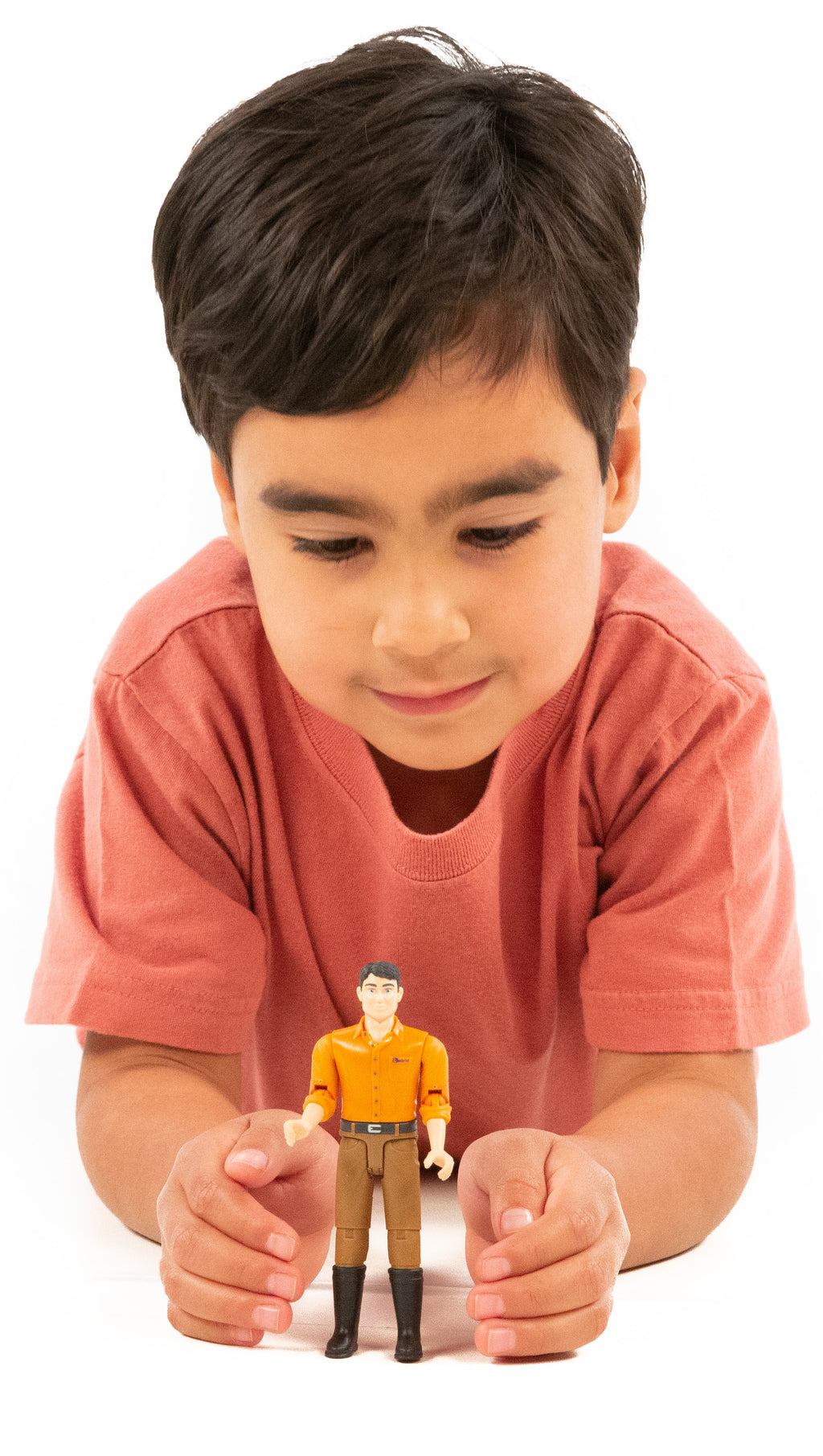 Bruder 60007 Man with Light Skin Tone and Brown Pants 6.6.6