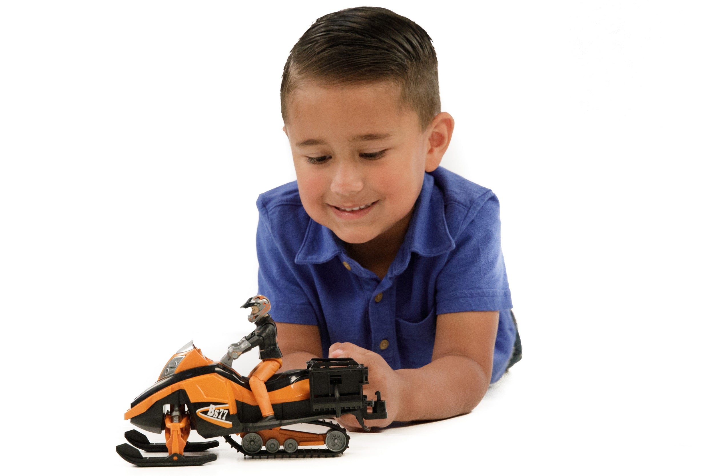 Snowmobil with driver and accessories – Bruder – Bruder Toy Shop