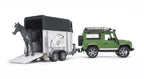 Bruder 02592 Land Rover Defender with Horse Trailer and Horse 26.10.10