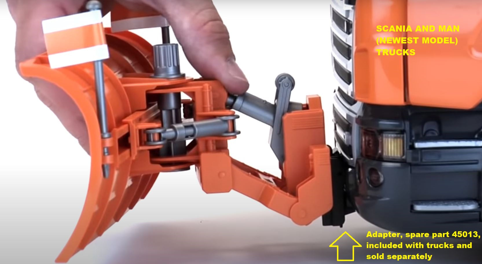 Bruder 02582 Plow Blade for Tractors and Trucks 10.7.7