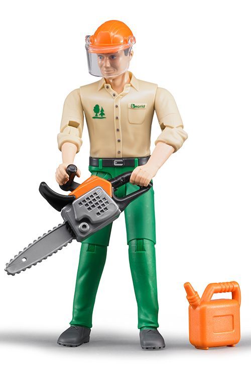Bruder 60030 Forest Worker with Accessories 6.6.6