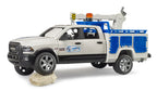Bruder 02509 Ram 2500 Service Truck with Rotating Beacon 20.12.8