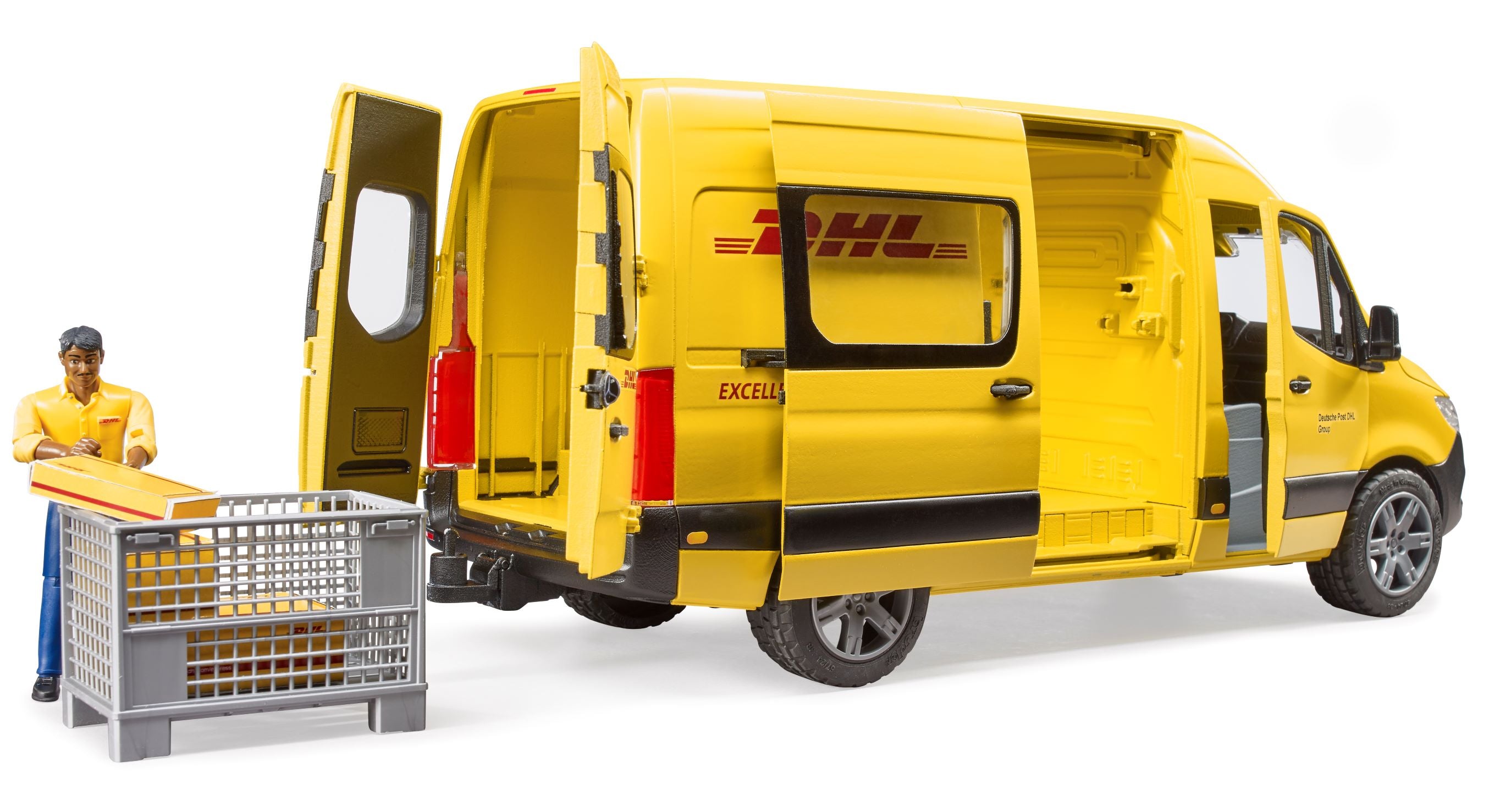 MB Sprinter DHL with driver – Bruder – Bruder Toy Shop