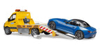 Bruder 02675 Mercedes-Benz Sprinter Car Transporter with Light & Sound Module and Roadster 20.12.8