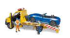 Bruder 02675 Mercedes-Benz Sprinter Car Transporter with Light & Sound Module and Roadster 20.12.8