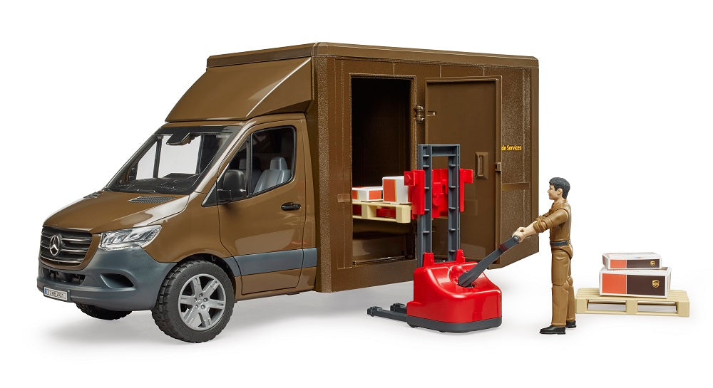 Bruder 02678 Mercedes-Benz Sprinter UPS with Driver and Accessories 20.12.8