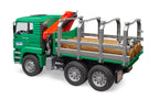 Bruder 02769 Man TGA Timber Transport Truck with Loading Crane and 3 Trunks 20.12.8