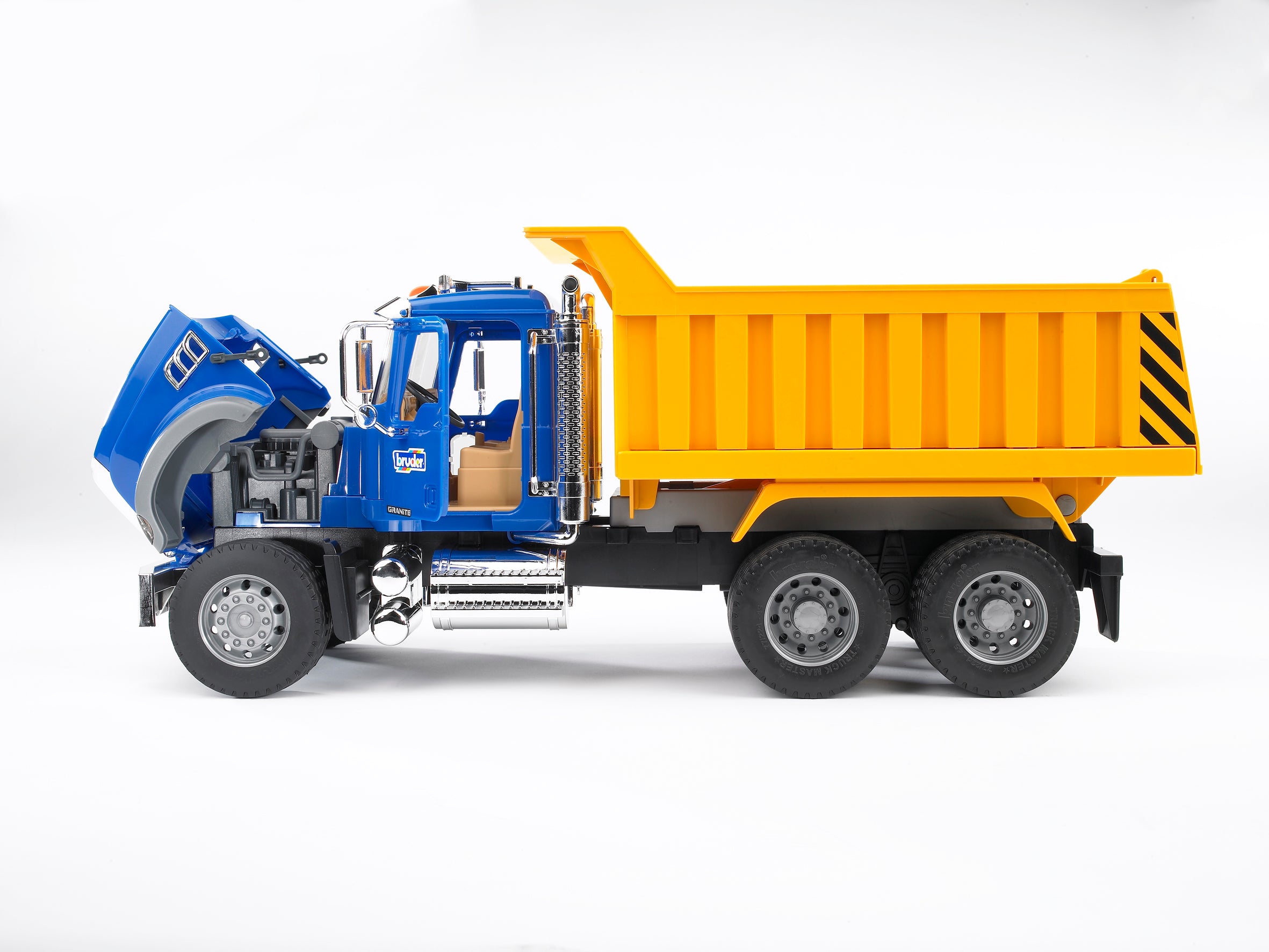 MACK Granite Tip up truck – Bruder – Bruder Toy Shop