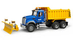 Bruder 02825 Mack Granite Dump Truck with Snowplow Blade 26.10.10