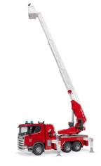 Bruder 03591 Scania Super 560R Fire Engine with Ladder, Water Pump and Light and Sound Module 24.12.12