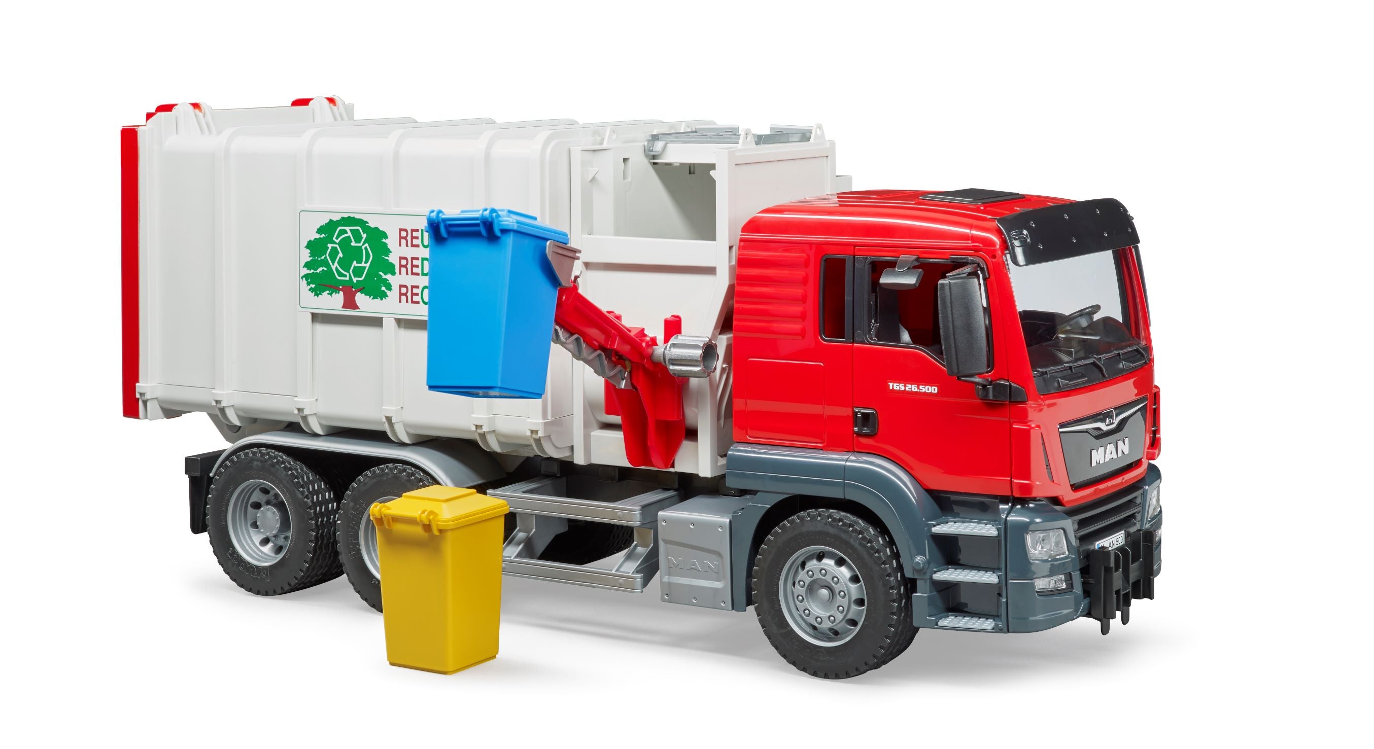 MAN TGS Side loading garbage truck – Bruder – Bruder Toy Shop