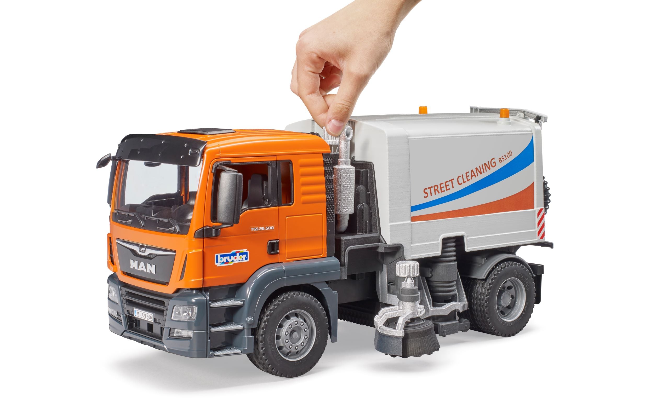 MAN TGS Street Sweeper – Bruder – Bruder Toy Shop