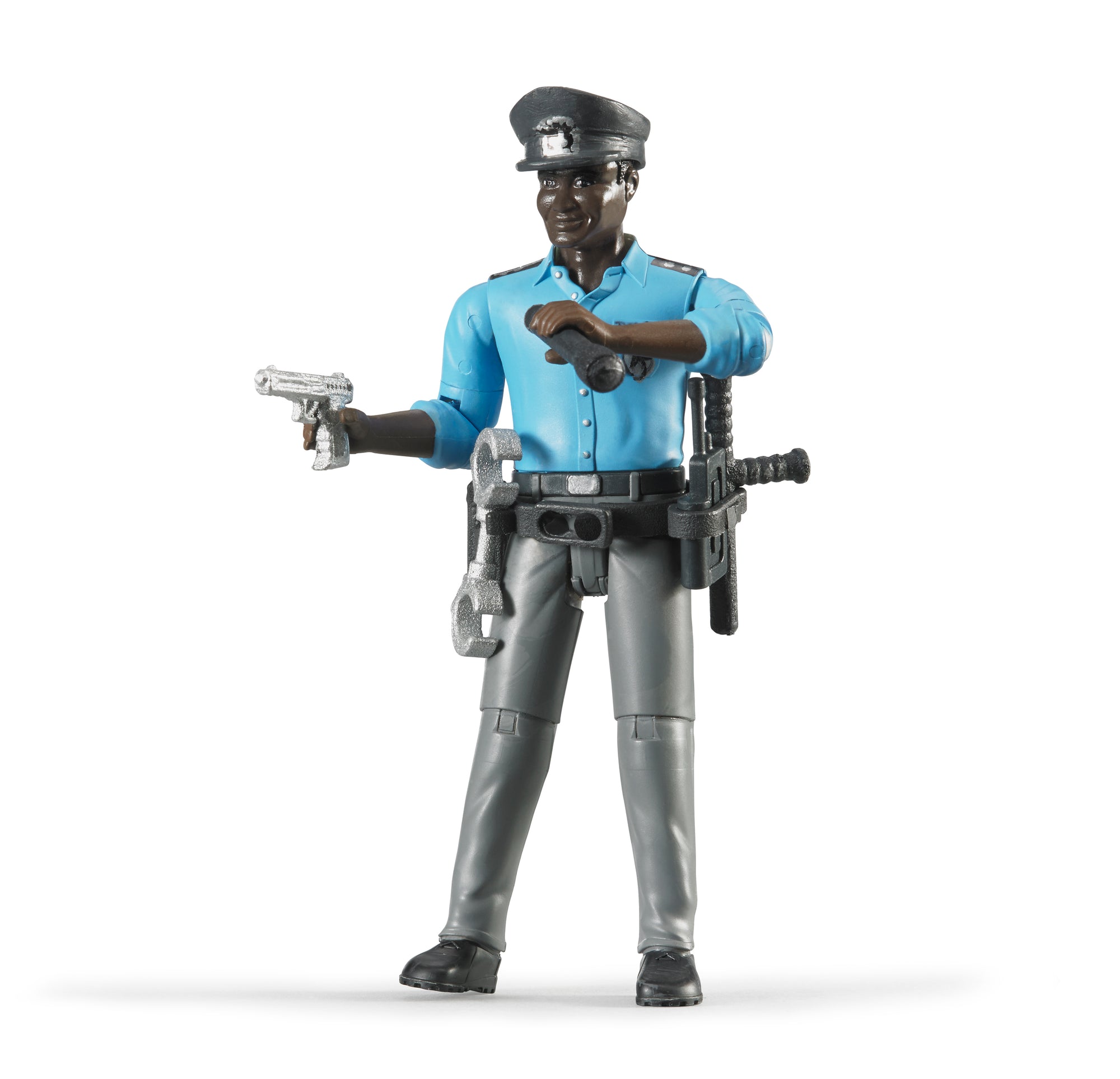 Bruder 60051 Police Officer with Dark Skin Tone and Accessories 6.6.6
