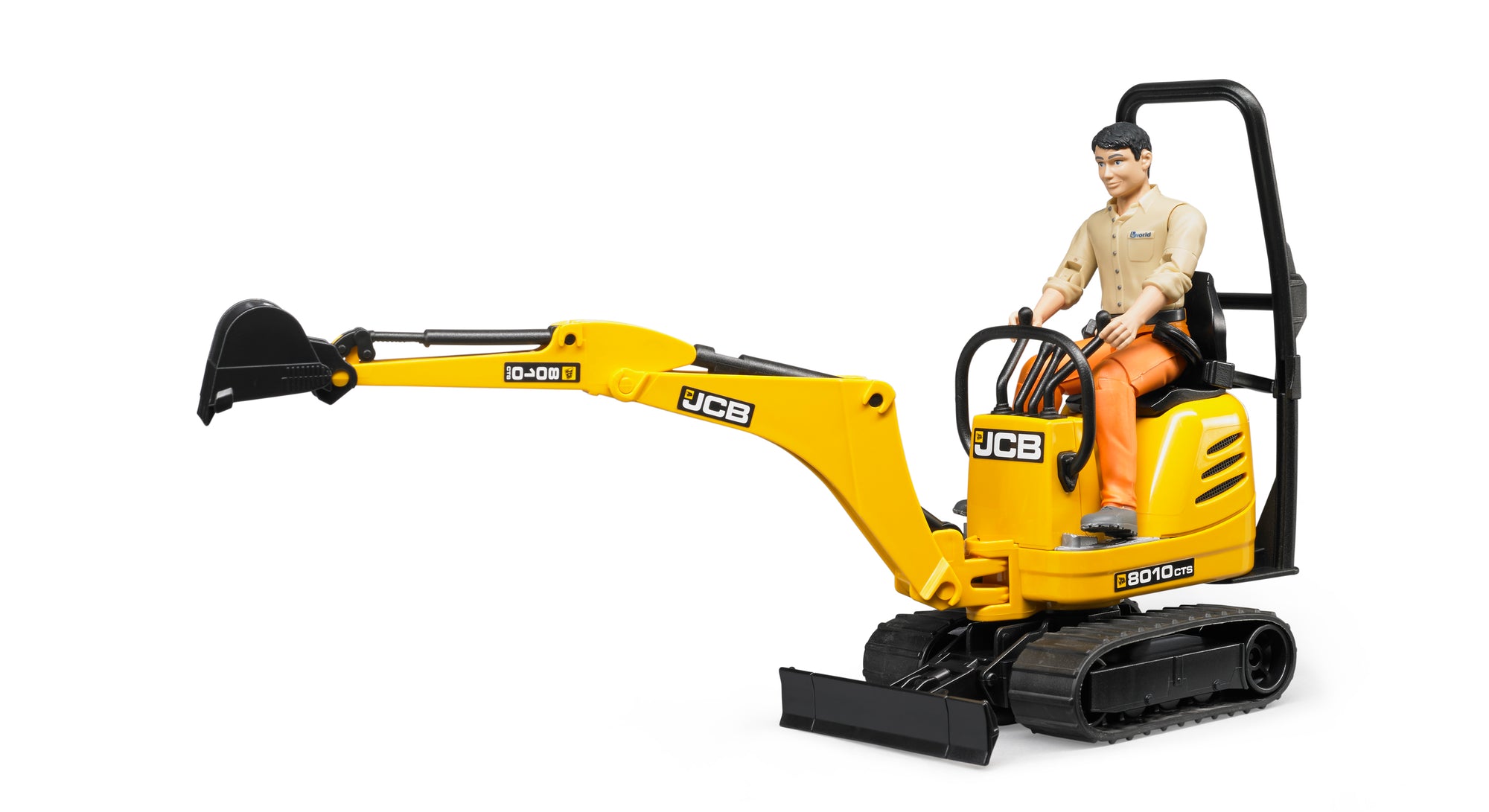 Bruder 62002 JCB Micro Excavator 8010 CTS and Worker 10.7.7