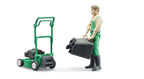 Bruder 62103 bworld Gardener with Lawnmower and Garden Tools 6.6.8