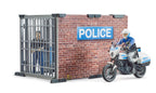 Bruder 62732 bworld Police Station with Police Motorcycle 10.7.7