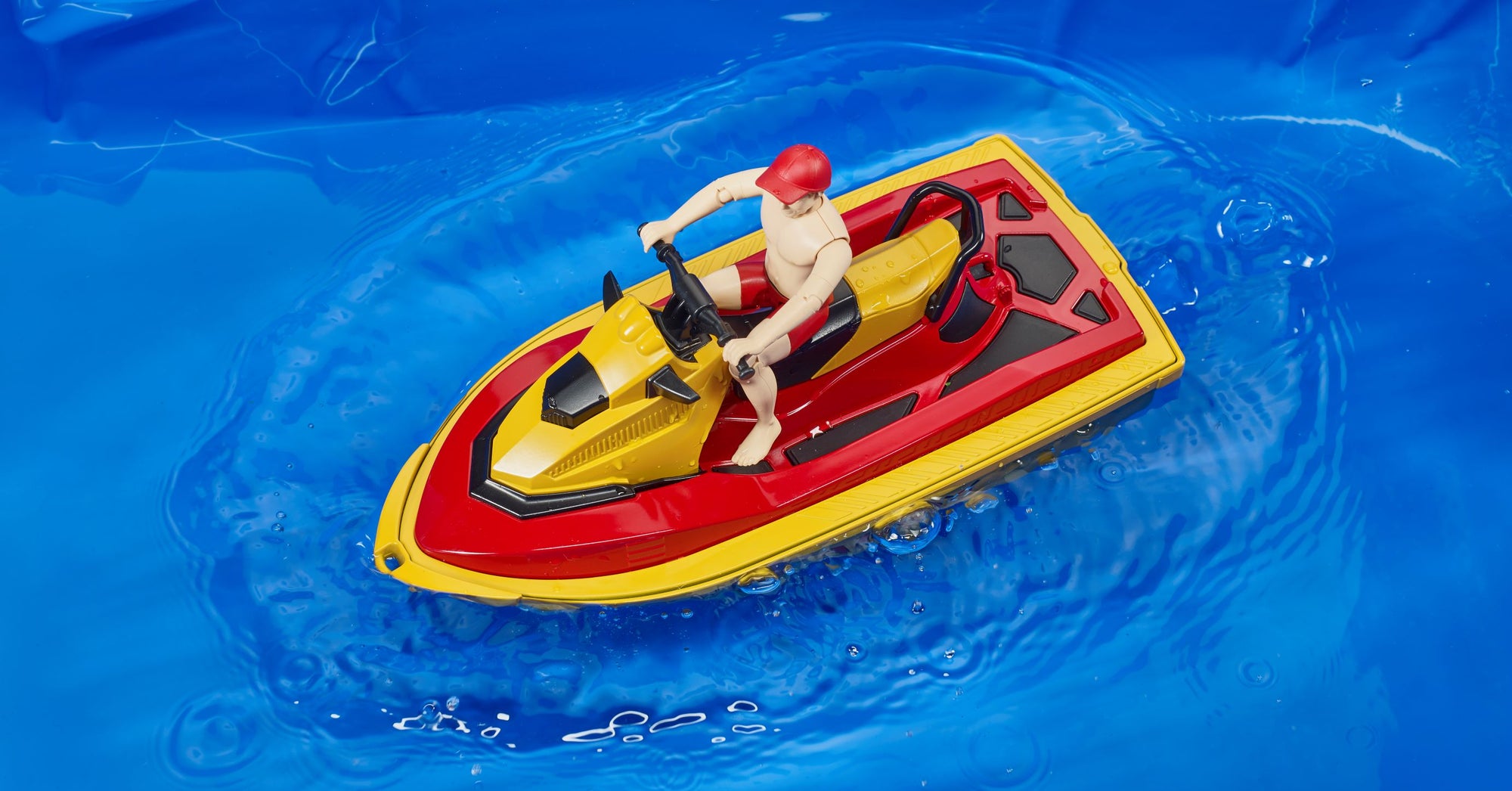 Bruder 62780 bworld Lifeguard Station with Quad and Personal Water Craft 24.12.8