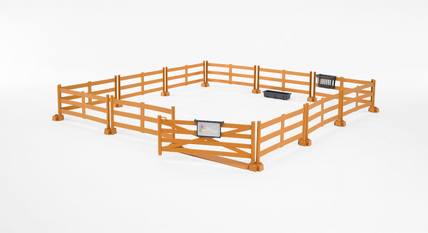 Bruder 62604 Accessories: Pasture Fence (Brown) — 1:16 Toy Vehicle
