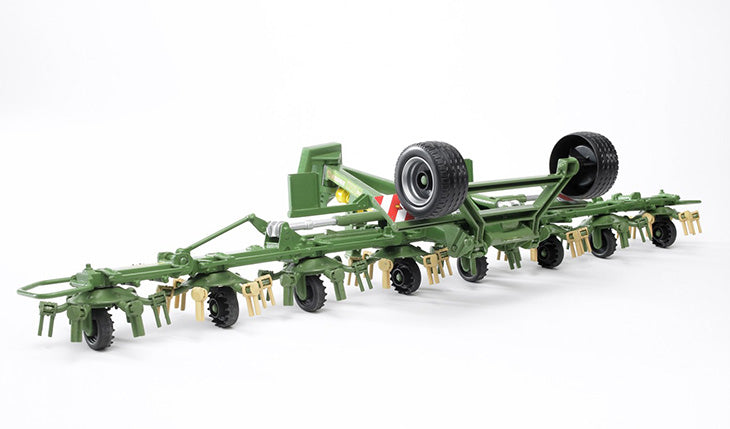 Bruder 02224 Krone Trailed Rotary Tedder w/ Running Gear KWT