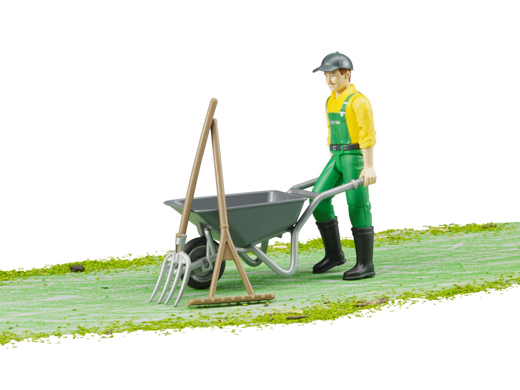 Bruder 62610 Farmer Figure Set with Accessories 6.6.8