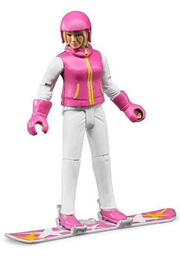 Bruder 60420 Snowboarder with Accessories 6.6.6